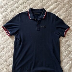 PRADA Milano Men’s Navy Blue T-Shirt Size L